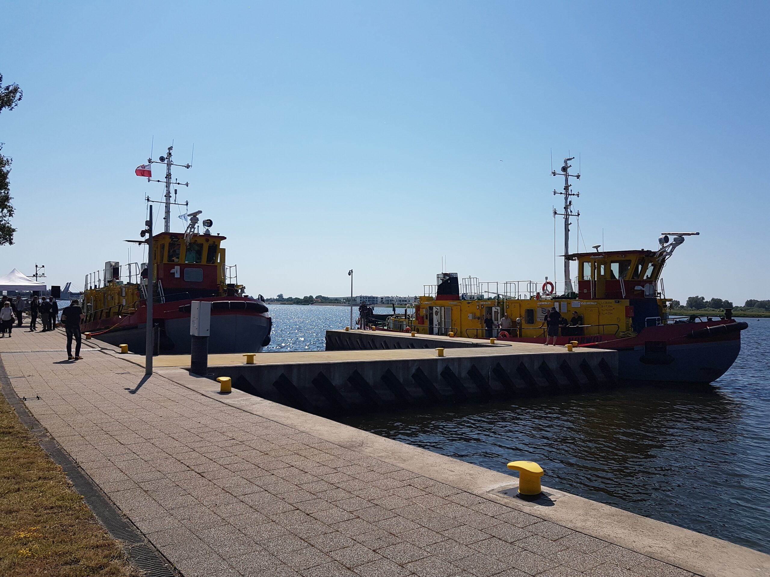 New icebreakers on the Lower Vistula River