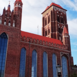 Gdańsk, St. Mary's Basilica, a big church made from red brick