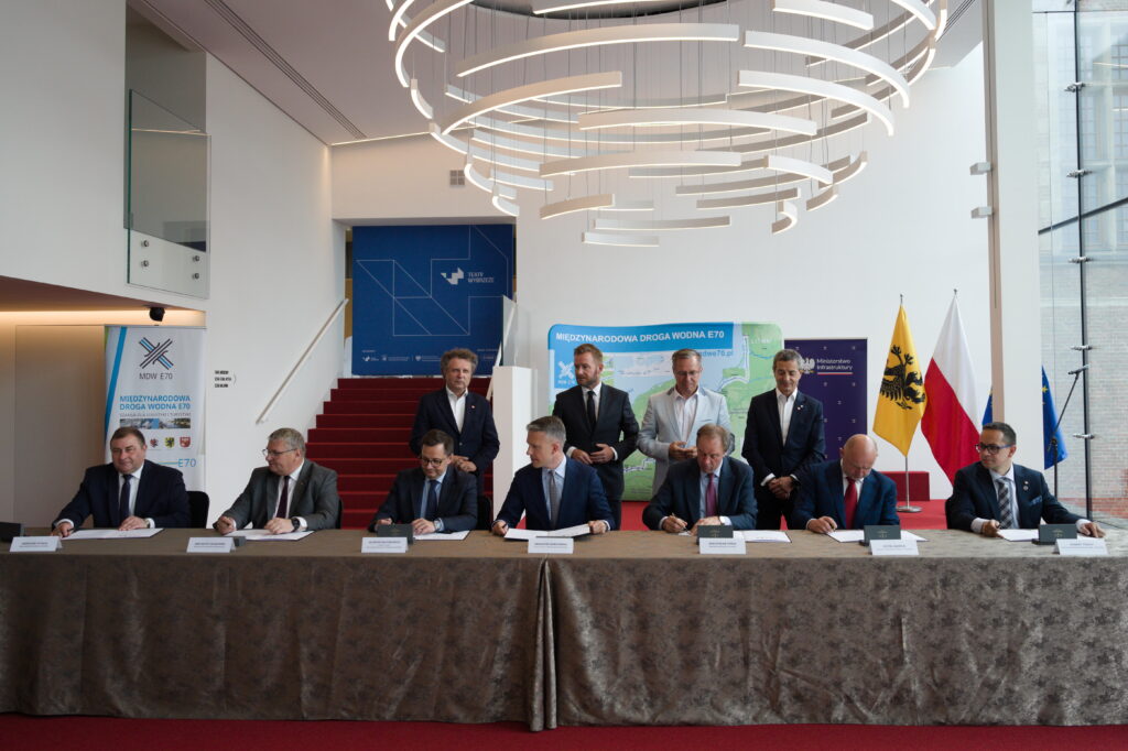 List intencyjny na rzecz rozwoju Międzynarodowej Drogi Wodnej E70
