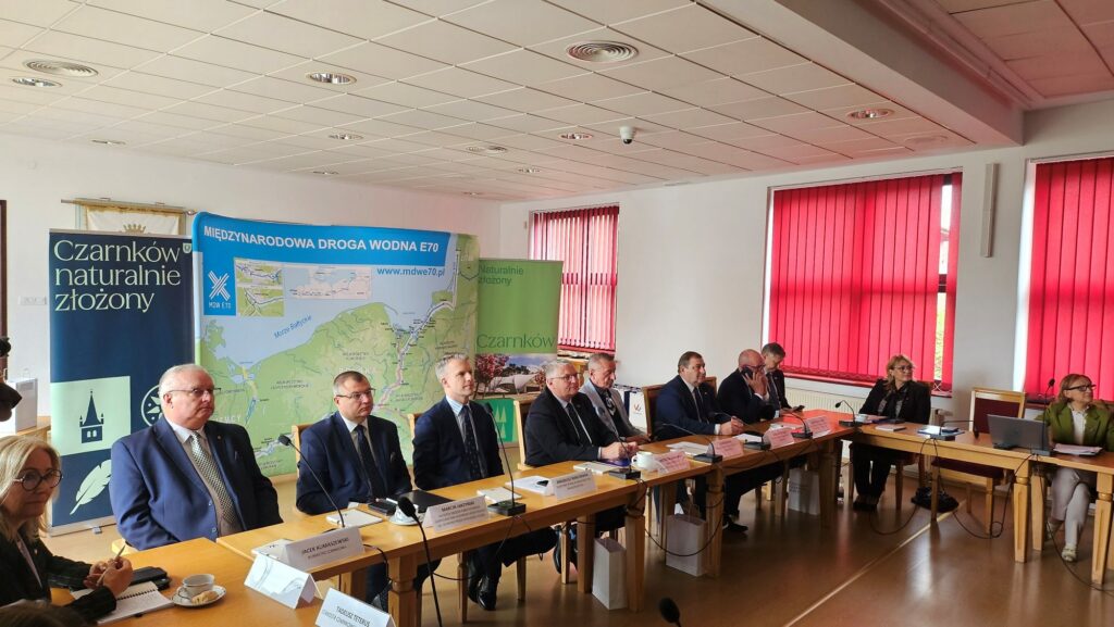 Prezentacja założeń programu rządowego określającego zadania modernizacyjne i utrzymaniowe na Międzynarodowej Drodze Wodnej E70